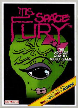Game cover: Ms. Space Fury