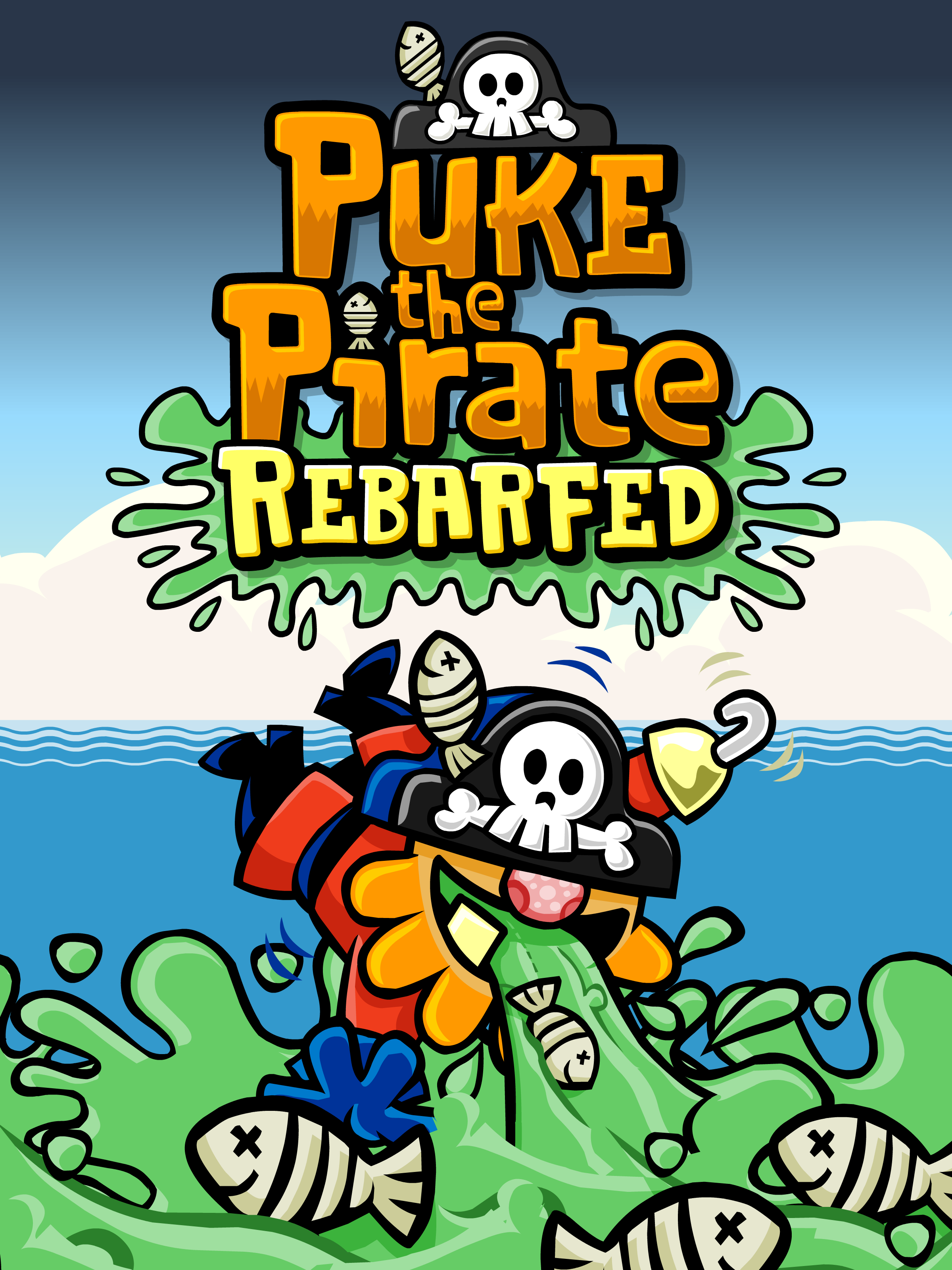 Game cover: Puke the Pirate: Rebarfed