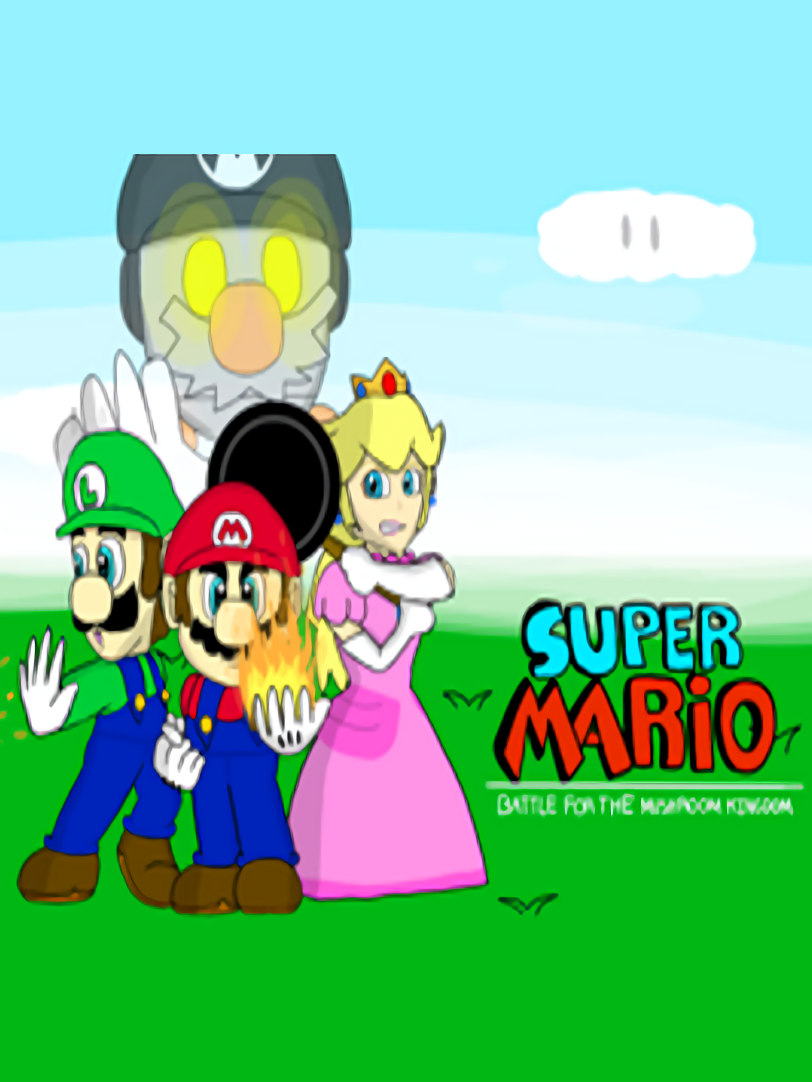 Game cover: Super Mario: Battle for the Mushroom Kingdom