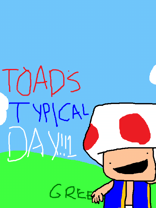 Game cover: Toad's Typical Day