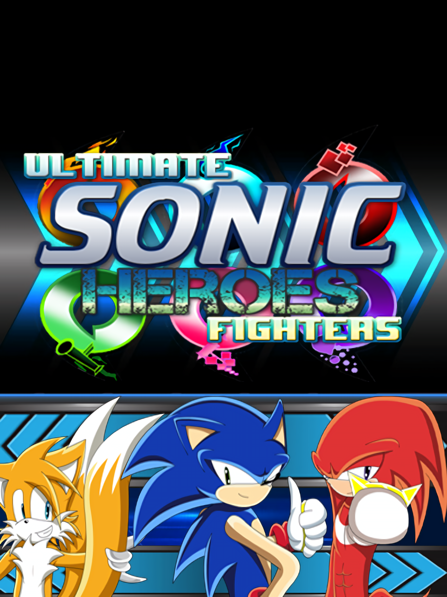 Game cover: Ultimate Sonic Heroes Fighters