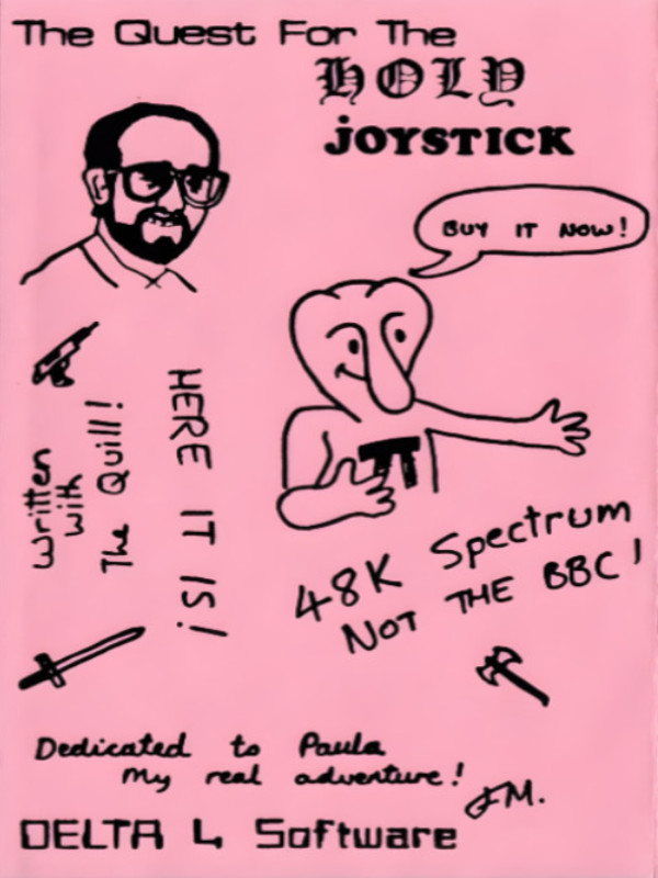 Game cover: Quest for the Holy Joystick