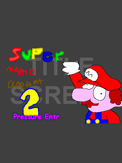 Game cover: Super Mario: Turd Feast 2