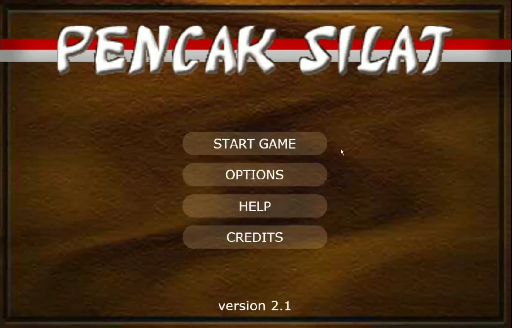 Game cover: Pencak Silat 2.1