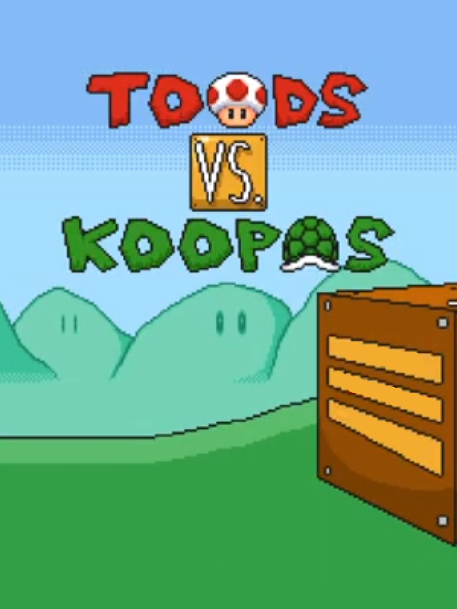 Game cover: Toads vs. Koopas