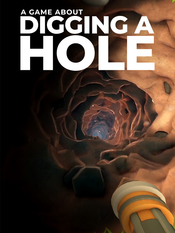 Game cover A Game About Digging A Hole