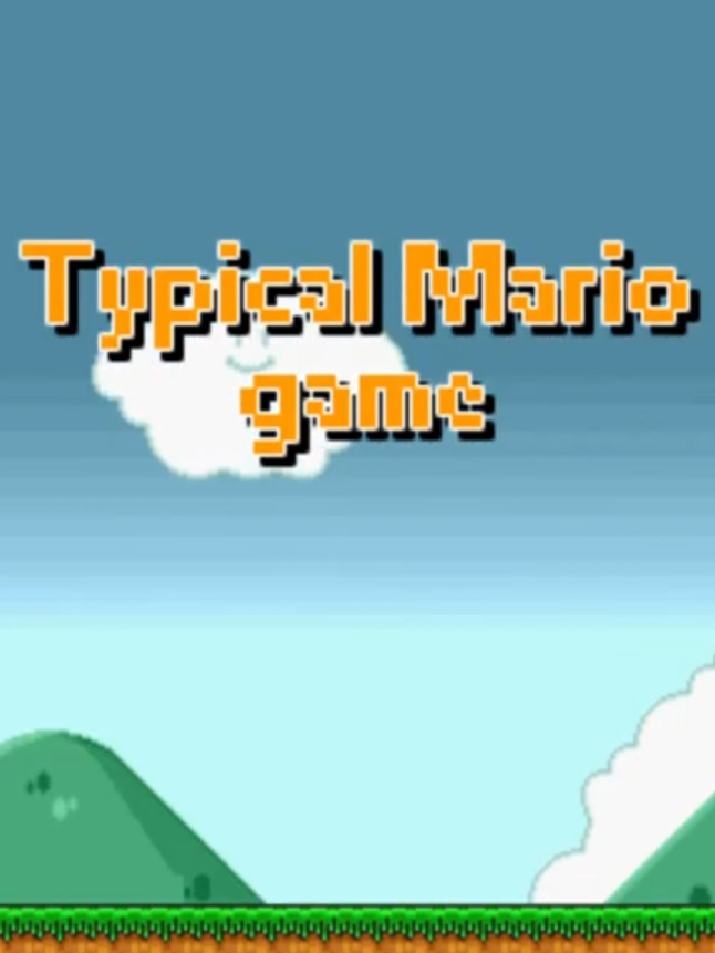 Game cover: Typical Mario Game