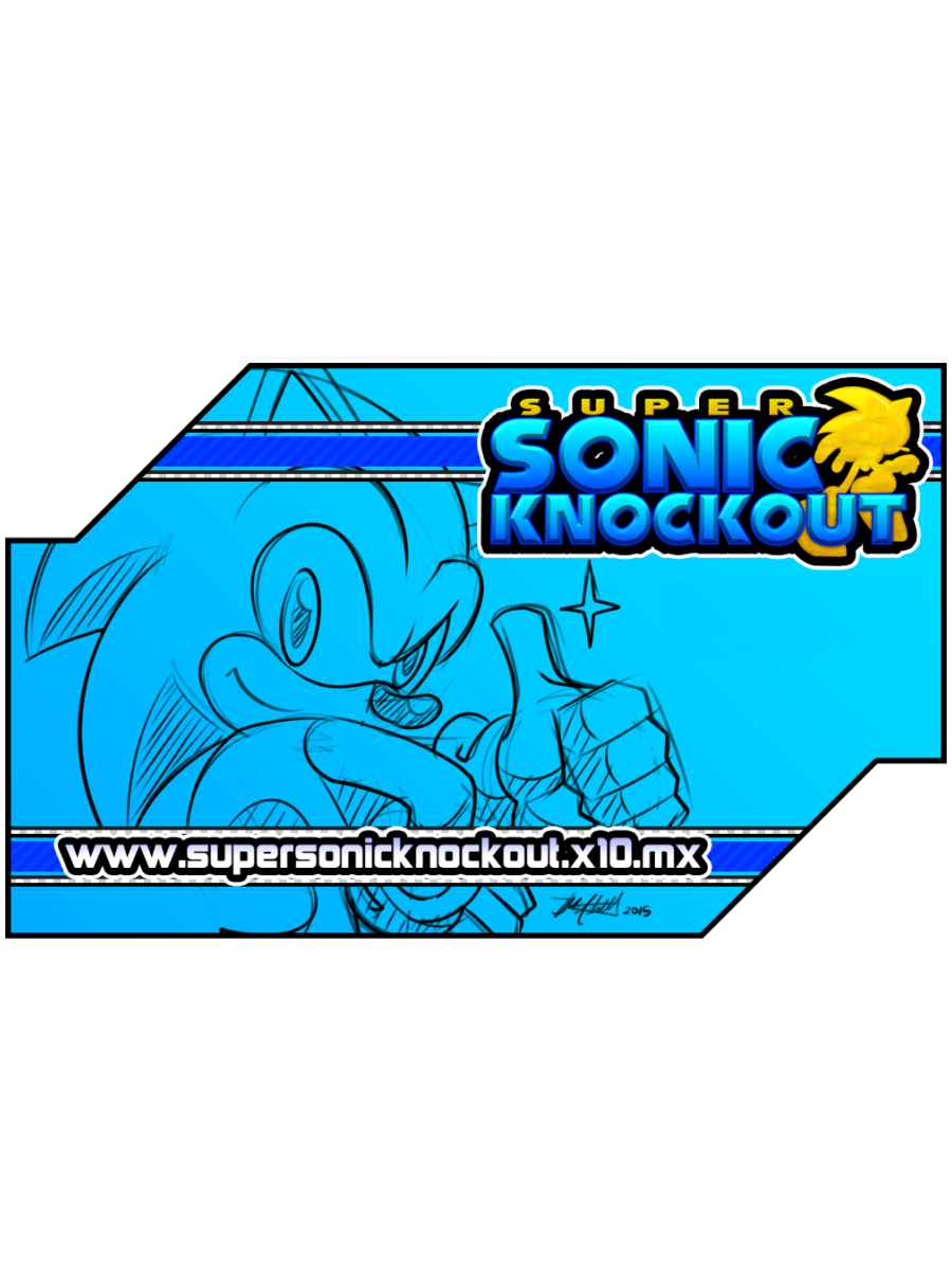 Game cover: Super Sonic Knockout