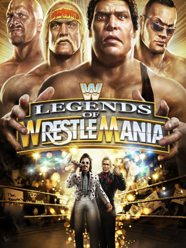Game cover: WWE Legends of WrestleMania