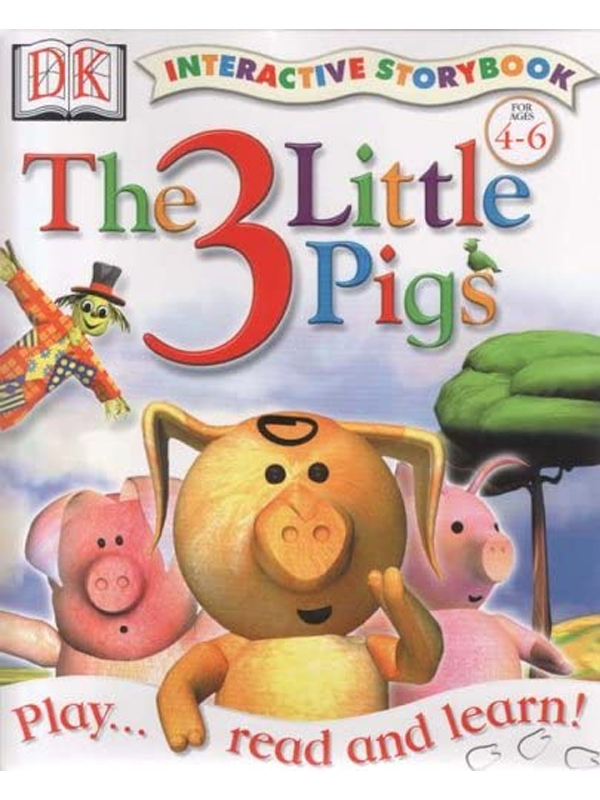 Game cover: DK Interactive Storybook: The 3 Little Pigs