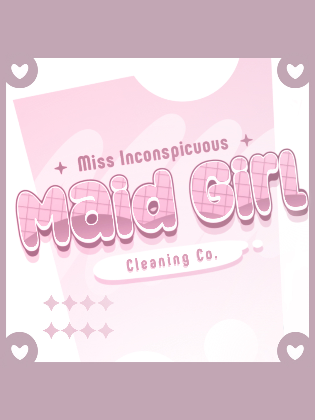 Game cover: Miss Inconspicuous Maid Girl Cleaning Co.