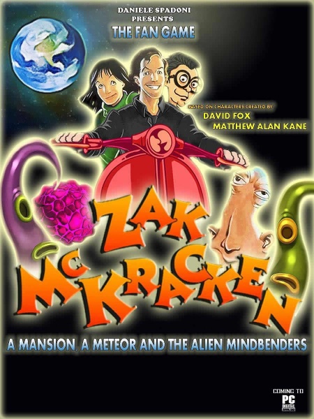 Game cover: Zak McKracken: A Mansion, a Meteor and the Alien Mindbenders