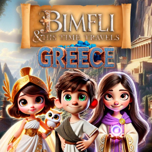 Game cover: Bimfli and His Travels In Time: Greece