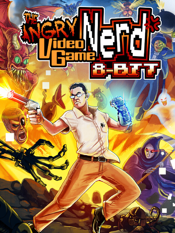 Game cover: Angry Video Game Nerd 8-bit