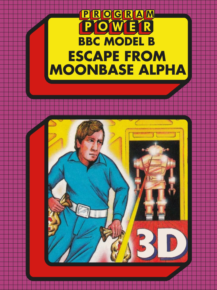 Game cover: Escape from Moonbase Alpha
