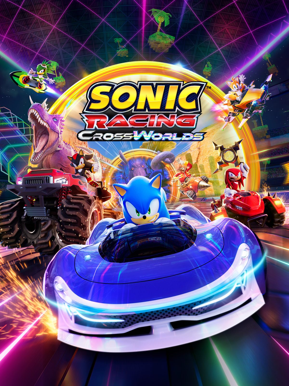 Game cover Sonic Racing: CrossWorlds