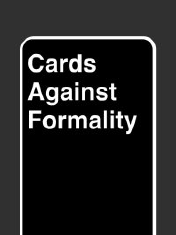 Game cover: Cards Against Formality