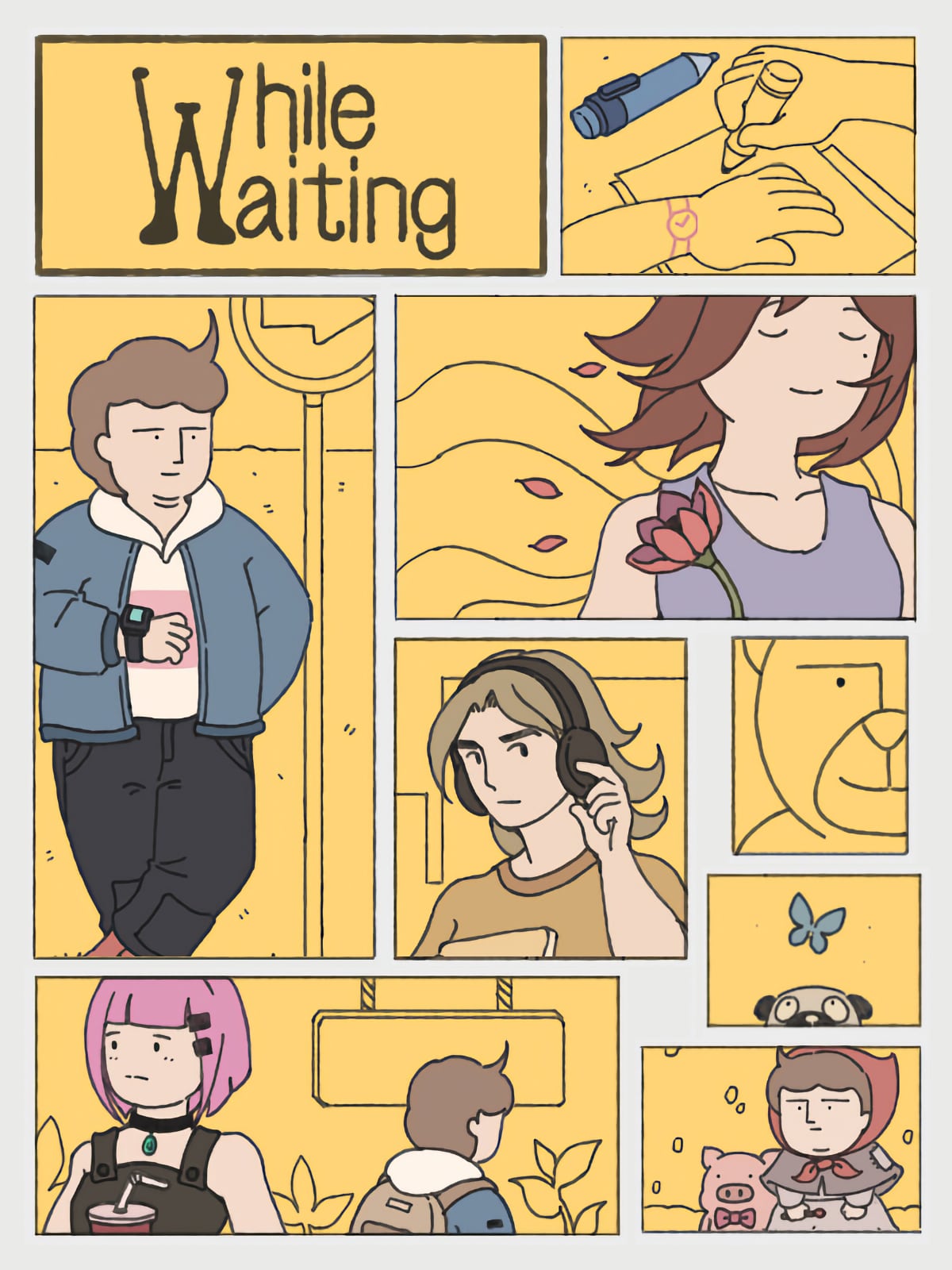 Game cover While Waiting