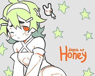 Game cover: Honey Dress Up