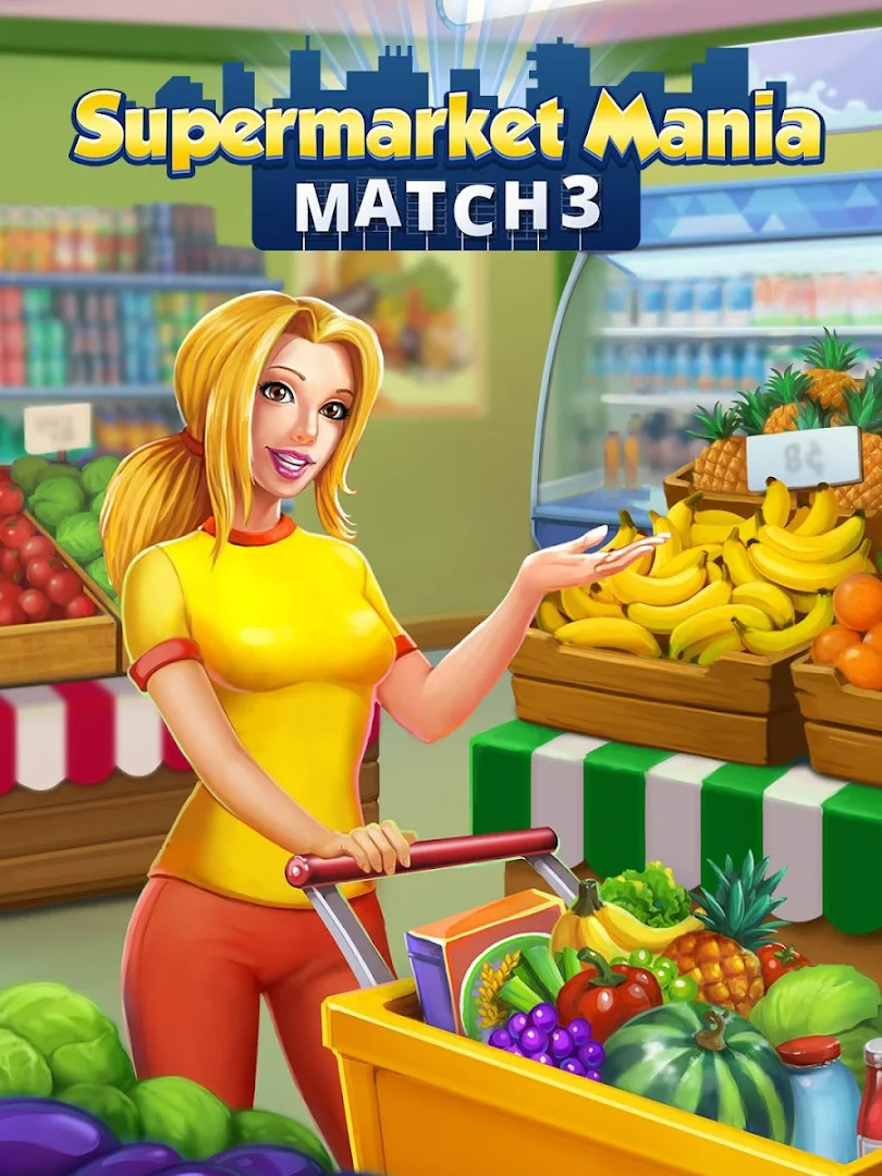 Game cover: Supermarket Mania: Match 3