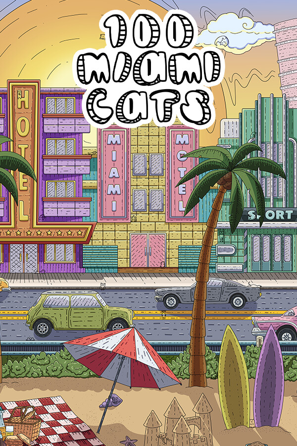 Game cover: 100 Miami Cats