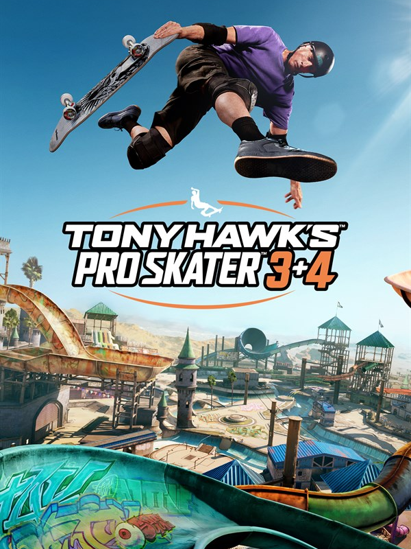 Game cover Tony Hawk's Pro Skater 3+4