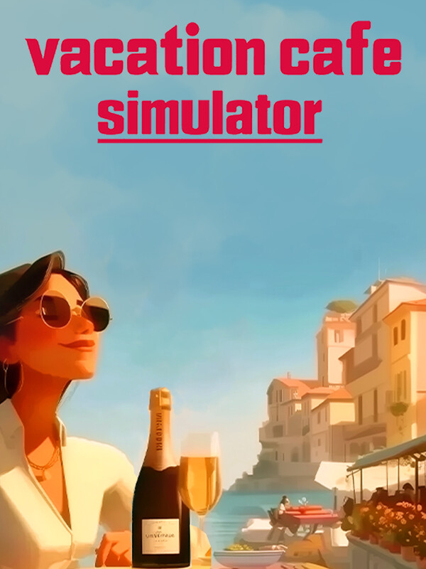 Game cover: Vacation Cafe Simulator