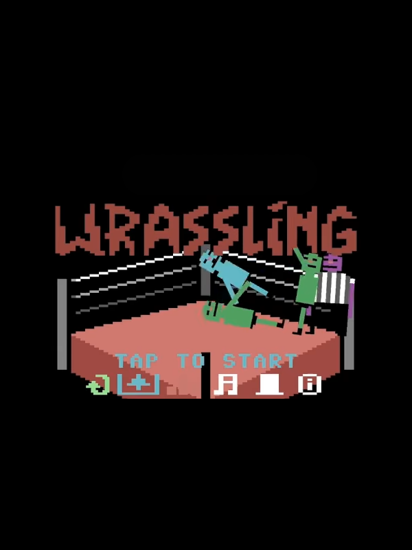 Game cover: Wrassling