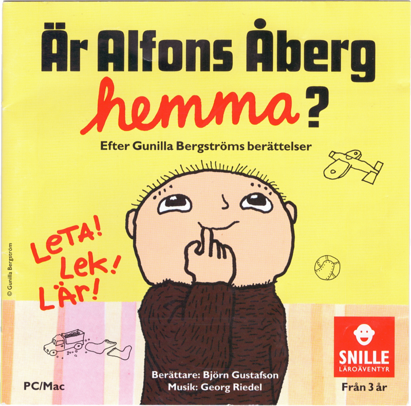 Game cover: Är Alfons Åberg hemma?