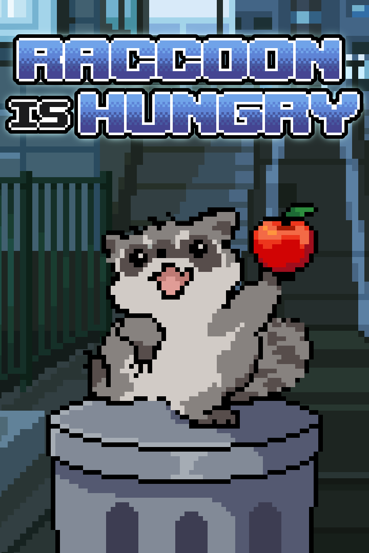 Game cover: Raccoon is Hungry
