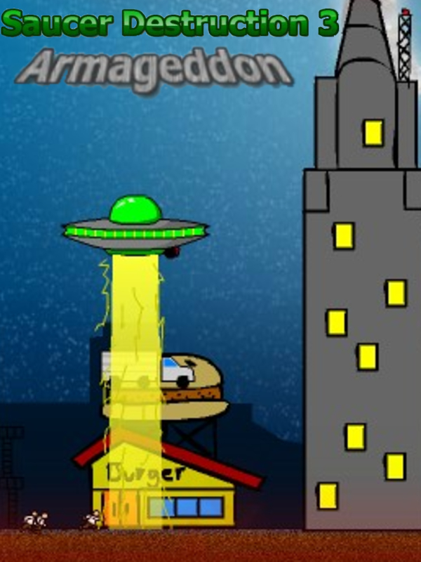 Game cover: Saucer Destruction 3: Armagedon