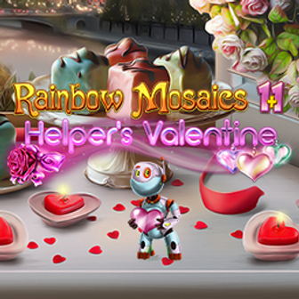 Game cover: Rainbow Mosaics 11: Helper's Valentine