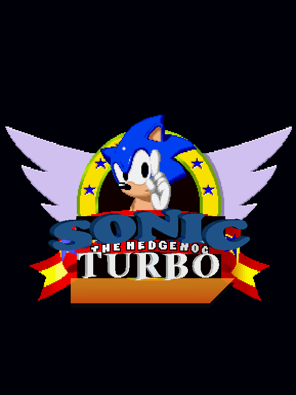Game cover: Sonic the Hedgehog Turbo