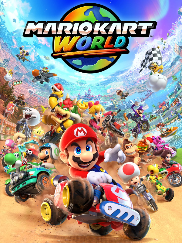 Game cover Mario Kart World