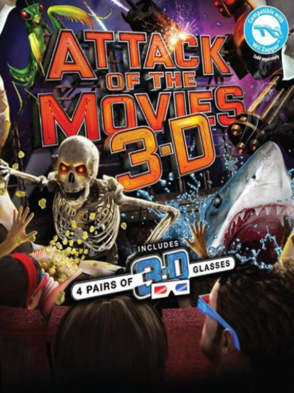 Game cover: Attack of the Movies 3D