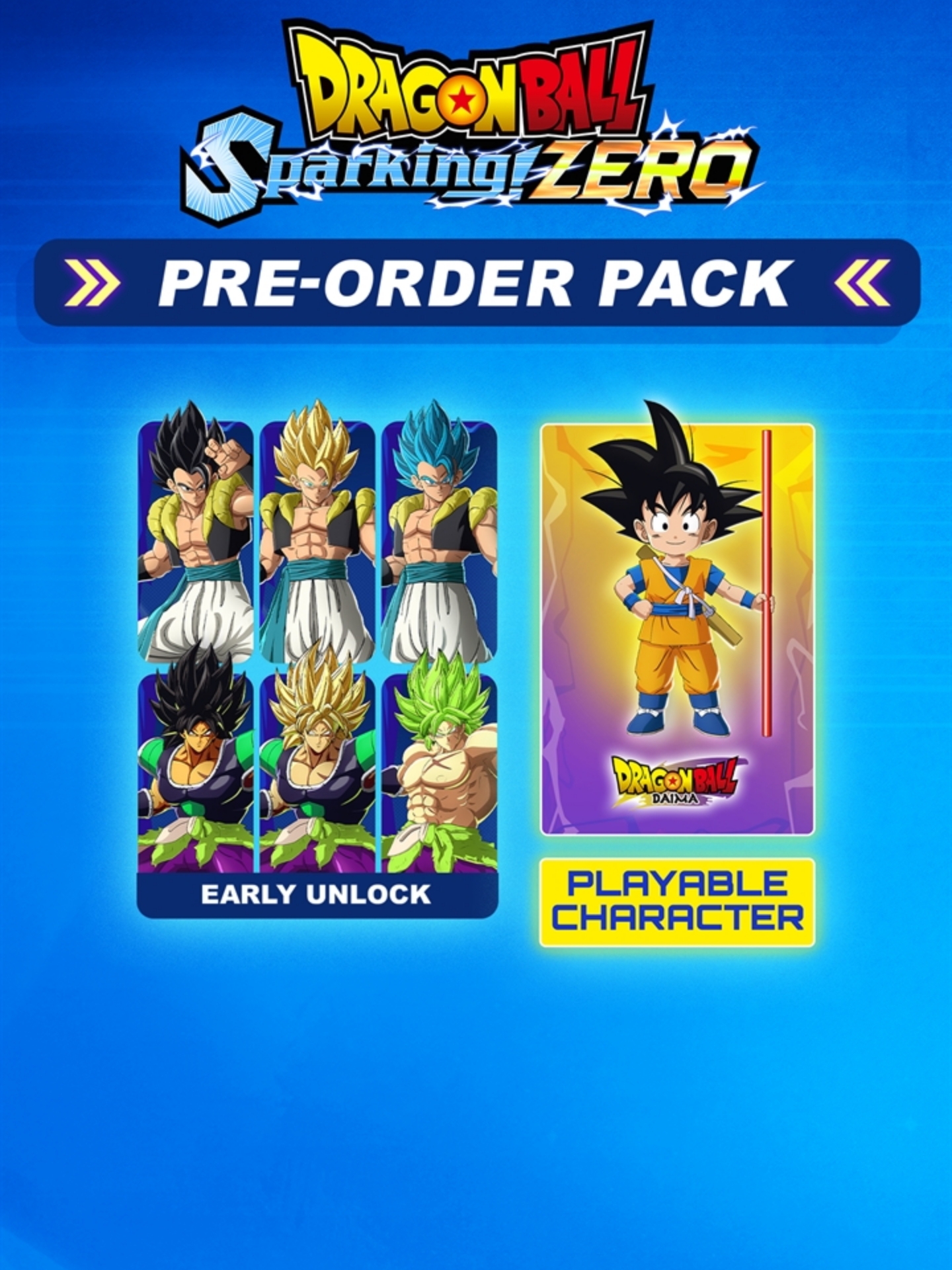 Dragon Ball Sparking Zero: Pre-order Pack