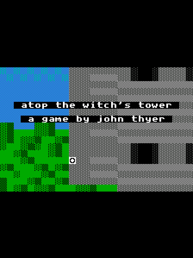 Game cover: Atop the Witch's Tower WS
