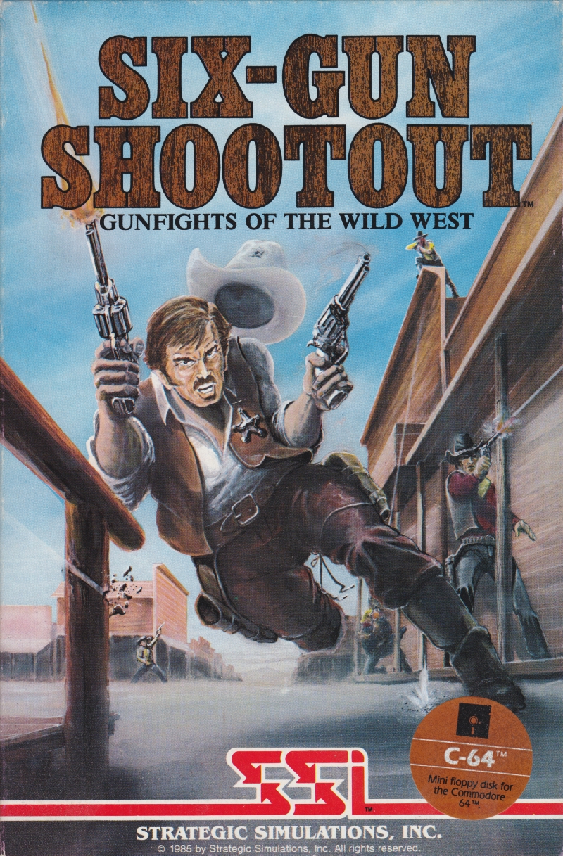 Game cover: Six-Gun Shootout: Gunfights of the Wild West