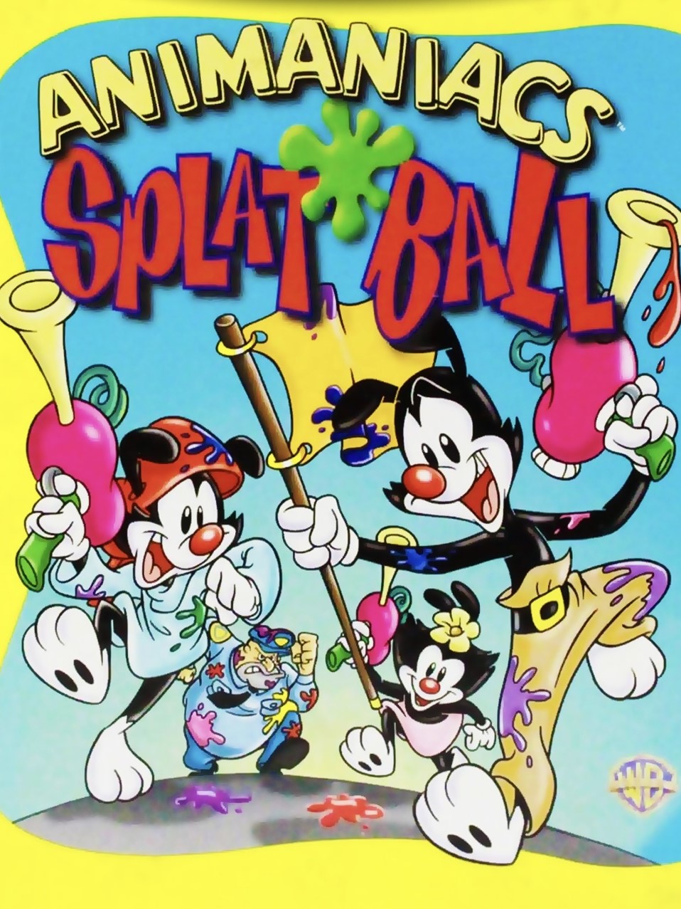 Game cover: Animaniacs Splat Ball