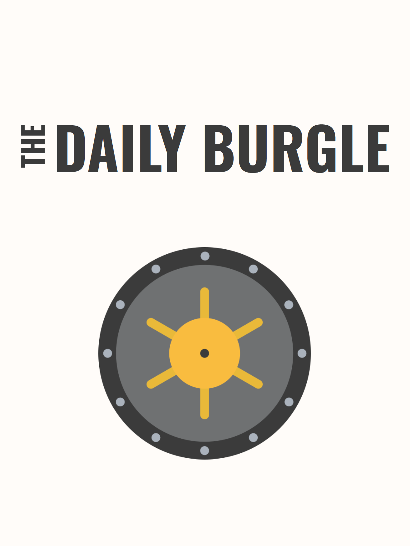 Game cover: The Daily Burgle