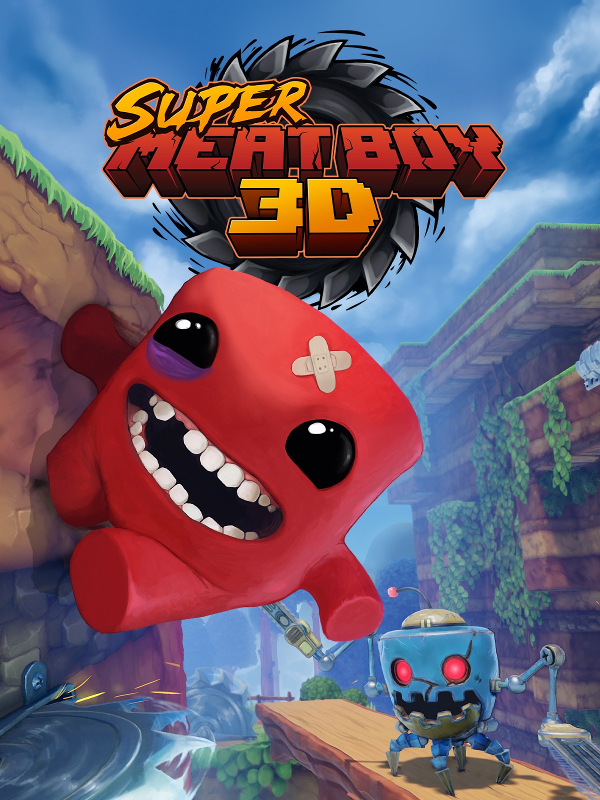Game cover Super Meat Boy 3D