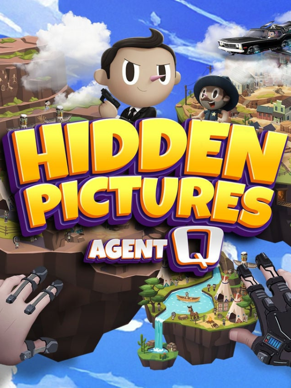 Game cover: Hidden Pictures: Agent Q