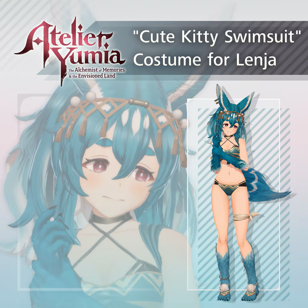Atelier Yumia: "Cute Kitty Swimsuit" Costume for Lenja