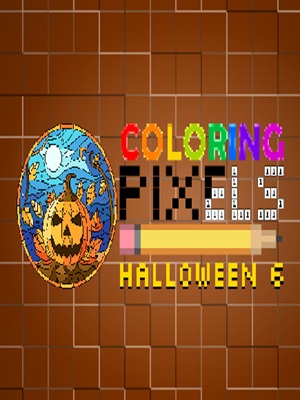 Coloring Pixels: Halloween 6 Pack