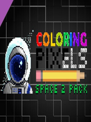 Coloring Pixels: Space 2 Pack