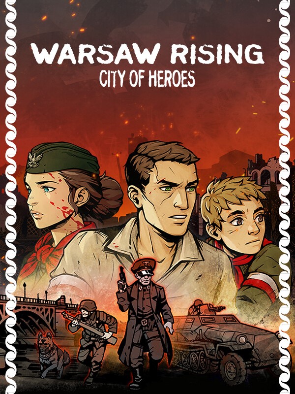 Game cover: Warsaw Rising: City of Heroes