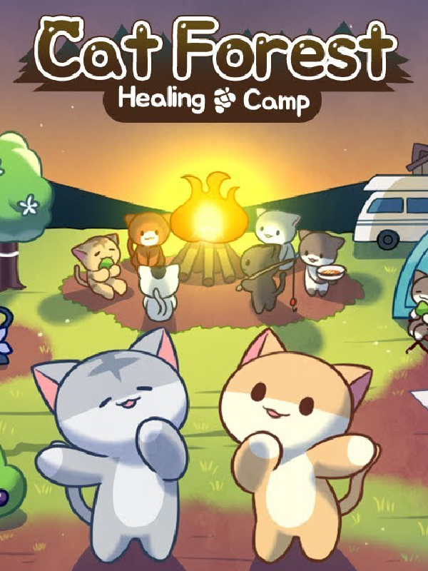 Game cover: Cat Forest: Healing Camp