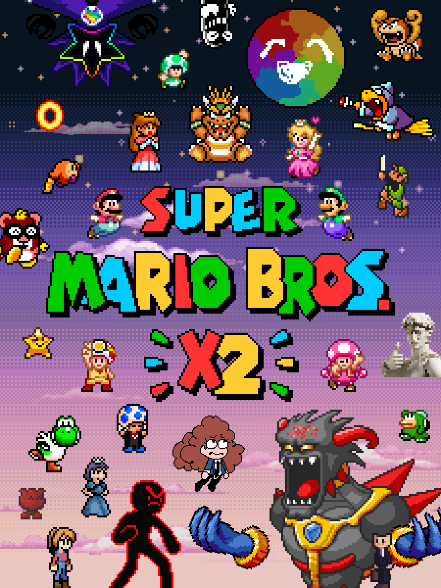 Game cover Super Mario Bros. X2