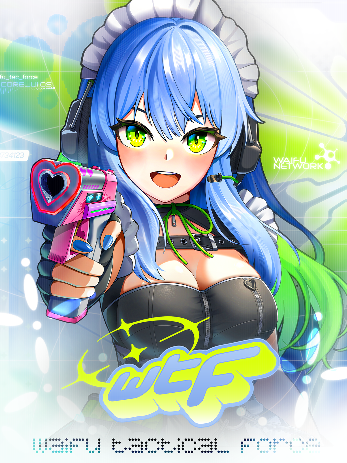 Game cover: WTF: Waifu Tactical Force