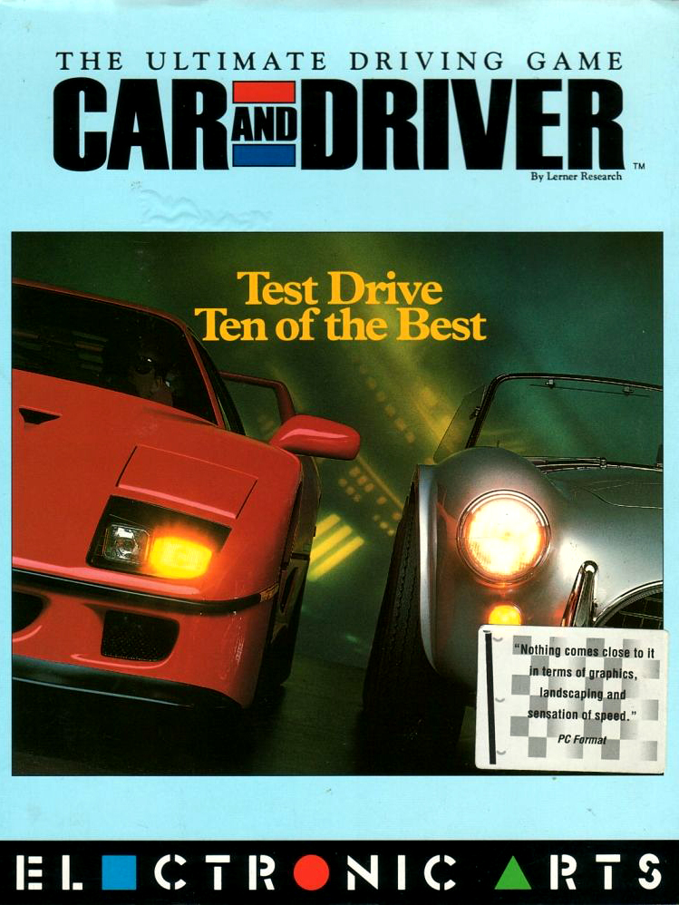 Game cover: Car and Driver